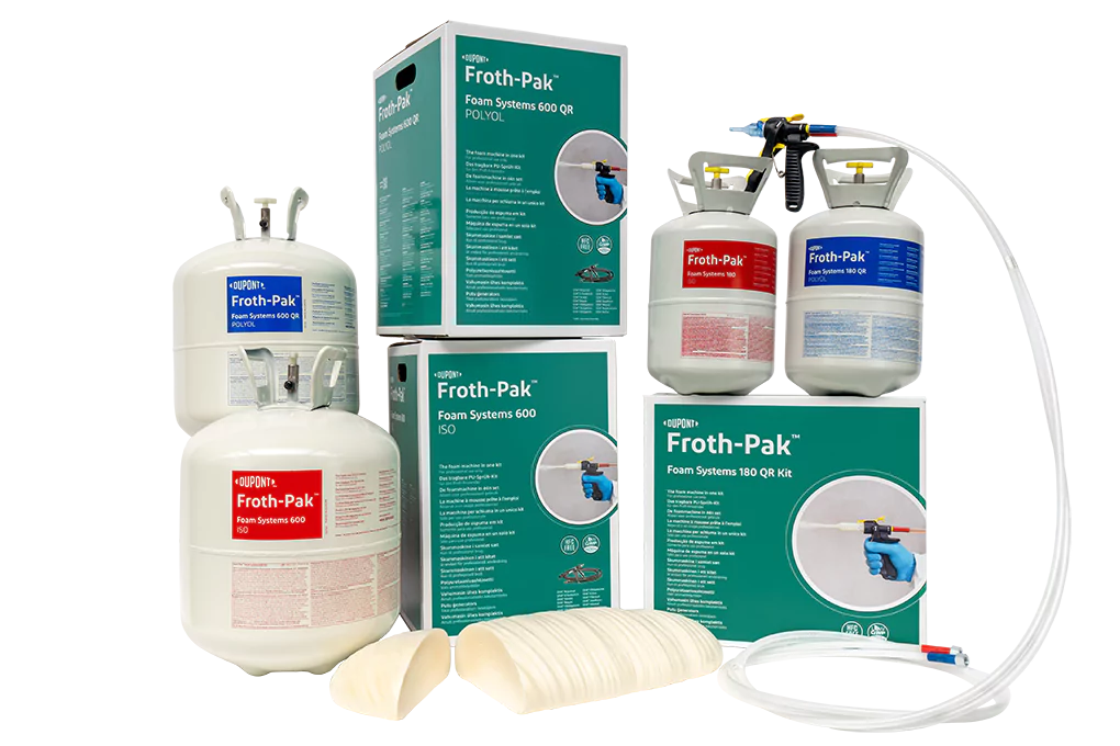 MOUSSE POLYURETHANE PROJETEE FROTH-PAK
